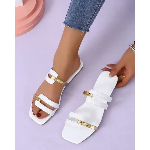 Ladies Slippers- White₦ 6,000